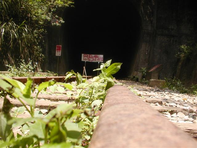 The railway line to a dead end